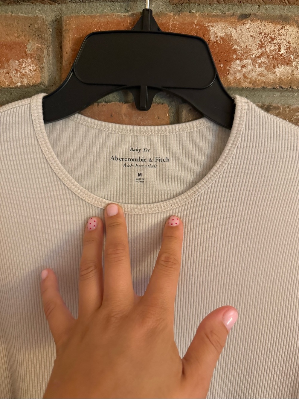 A&F Ribbed Long Sleeve - Picture 2 of 2
